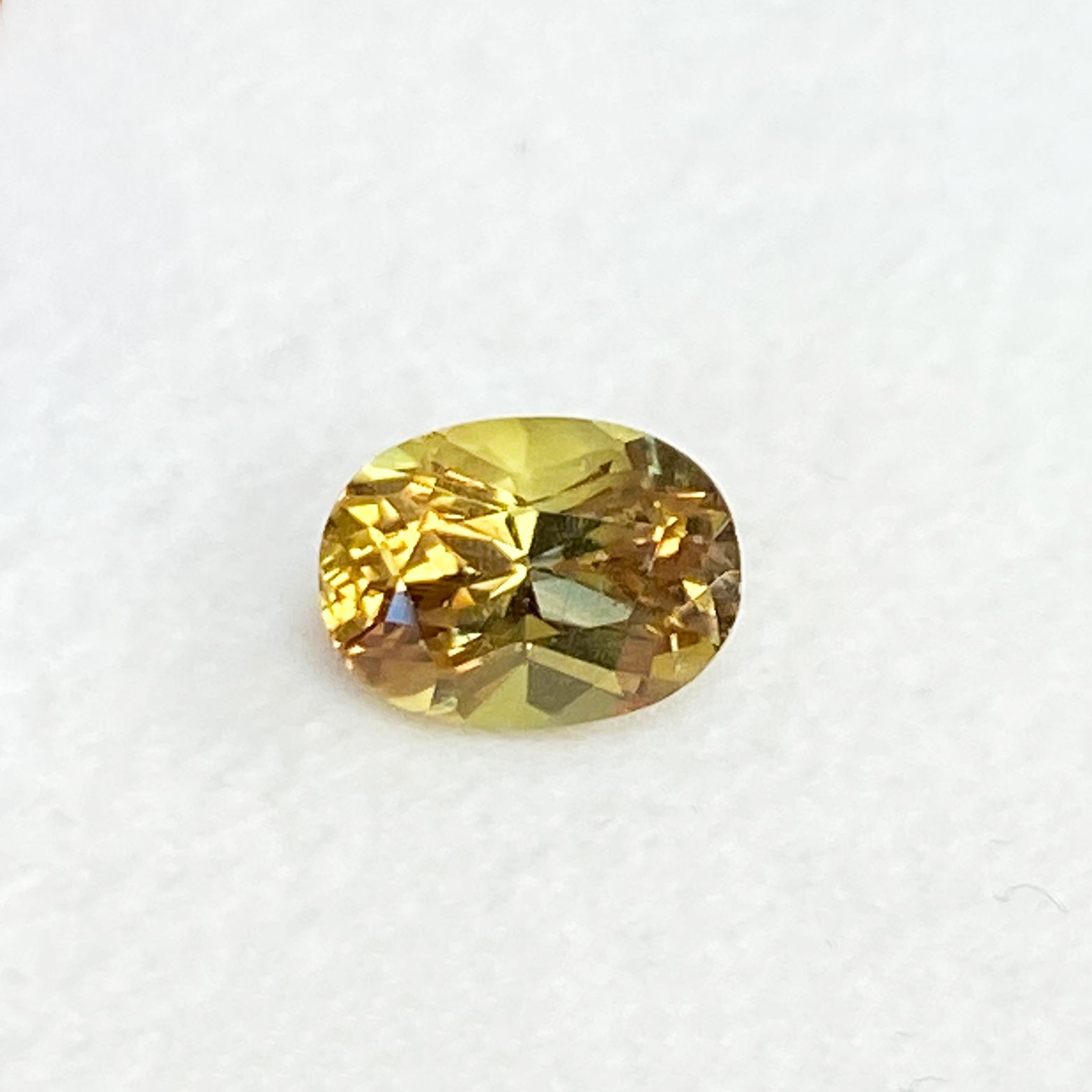SAPPHIRE FACETED 1.22ct YELLOW YELLOW EC SRILANKA NONE