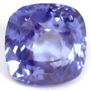 Szafir 1,44 ct, niebieski, szlif cushion