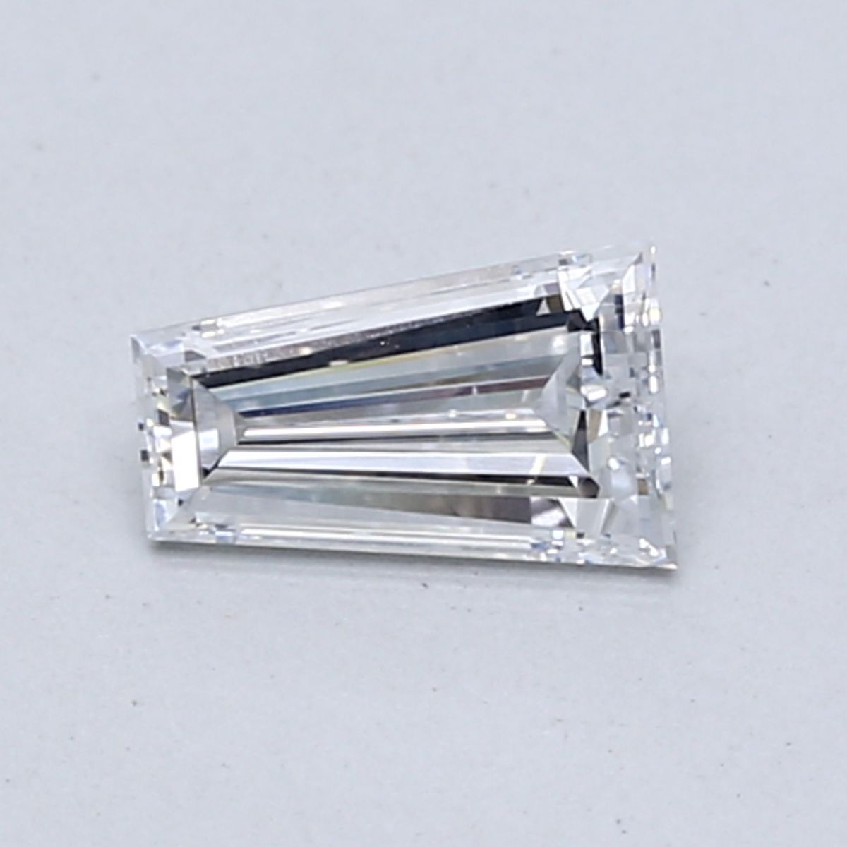 0.5 CT Light Blue TAPERED BAGUETTE