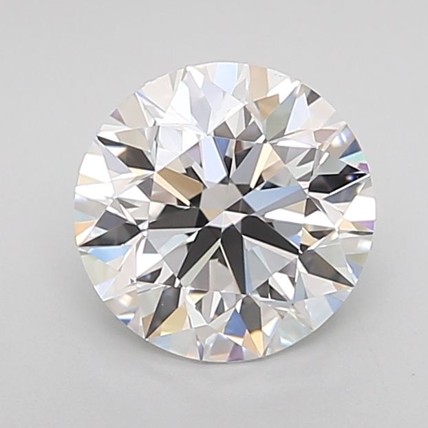 ROUND 1.51ct D VVS2 EX EX EX NON