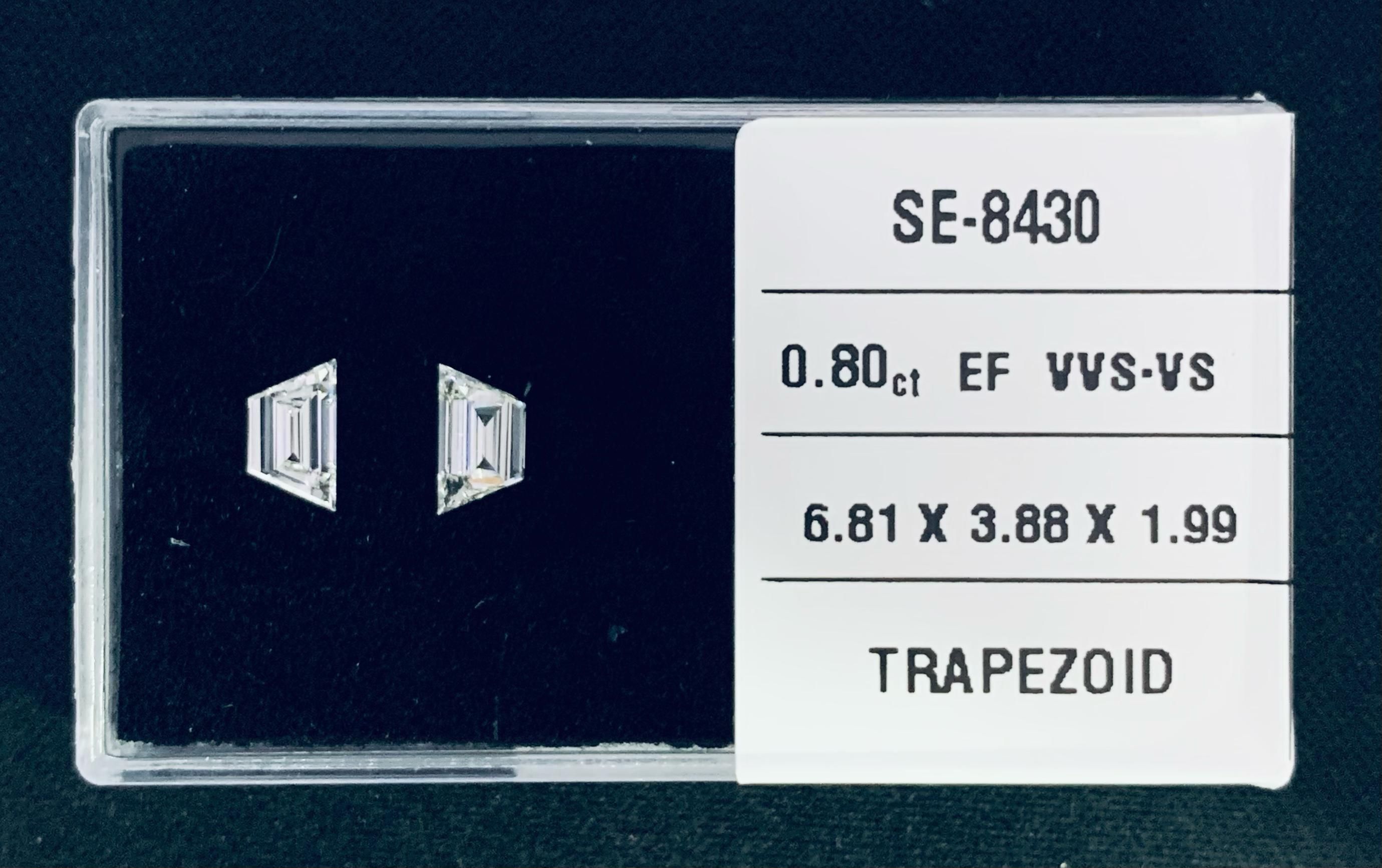 Prírodný diamant trapezoid,...