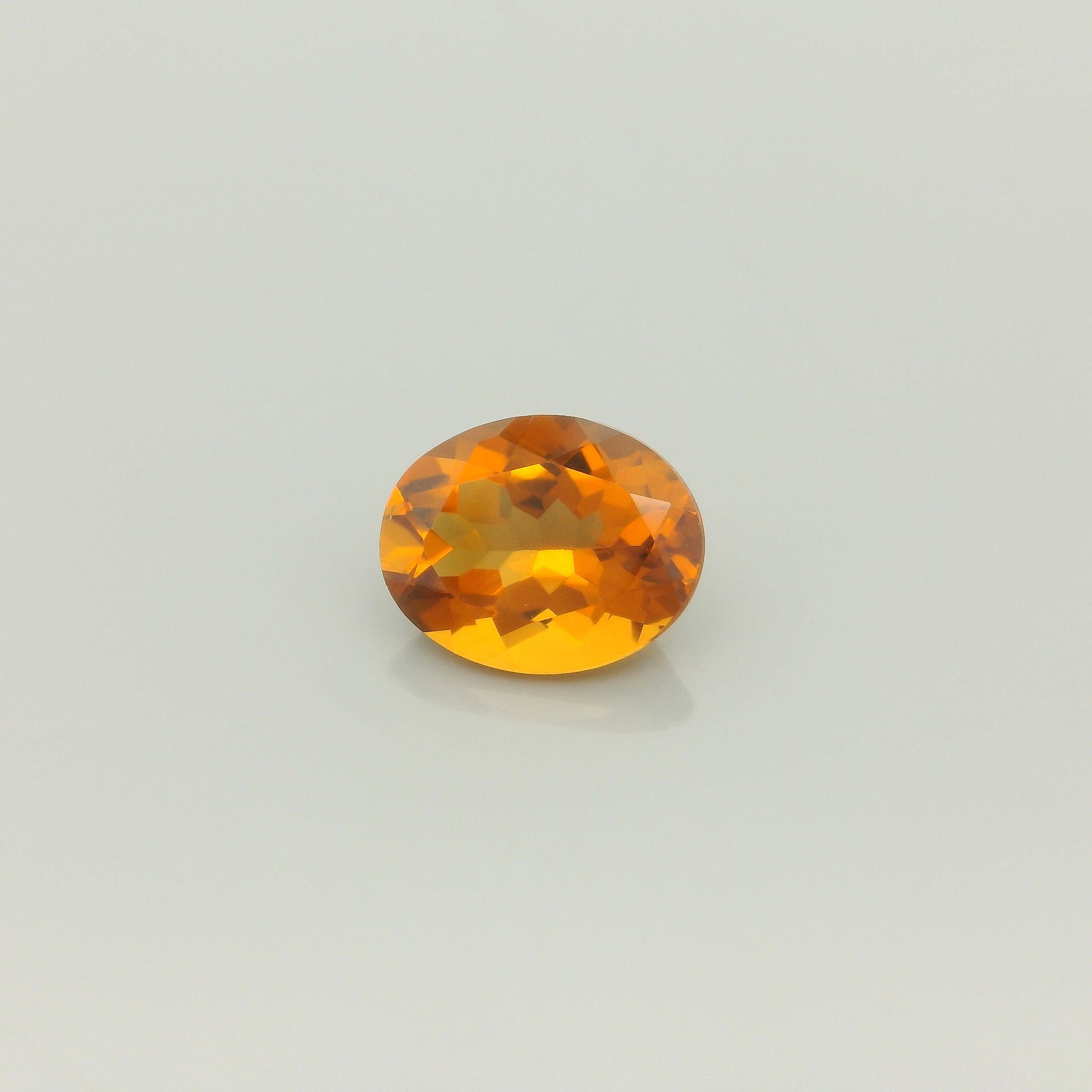 Cytryn 2,17 ct, żółty, szlif owalny