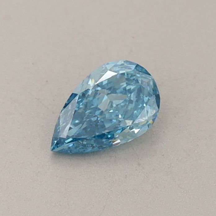 0.29 CT Fancy Vivid Blue PEAR