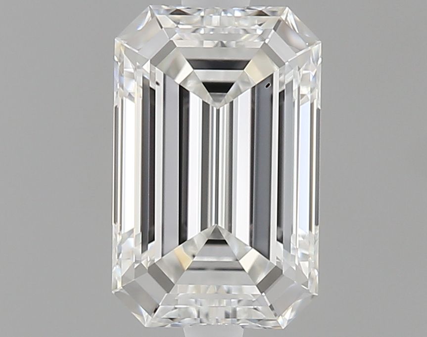 0.70 Carat F VS2 Emerald Diamond