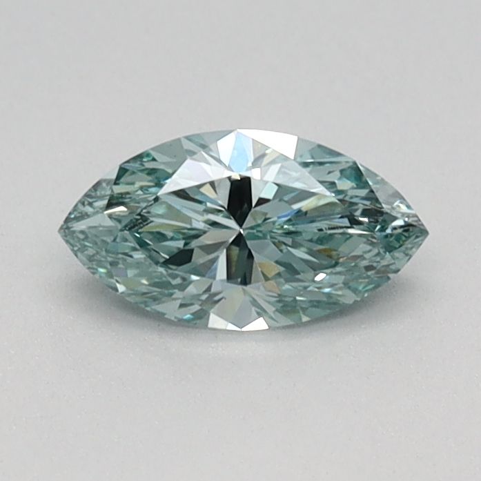 0.33 CT Fancy Vivid Green MARQUISE