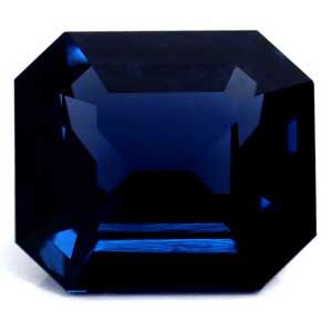 Spinel 1,14 ct, niebieski, szlif szmaragdowy