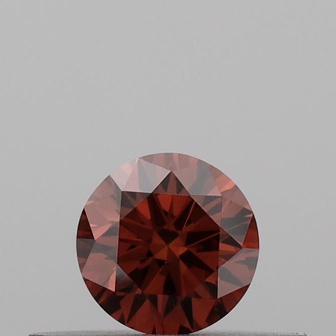 0.21 CT Fancy Deep Orange ROUND