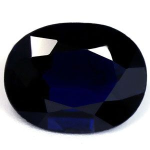 Szafir 1,80 ct, niebieski, szlif owalny