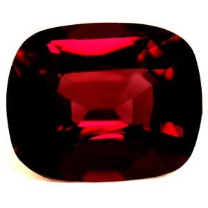 Spinel 2,31 ct, brązowy, szlif cushion