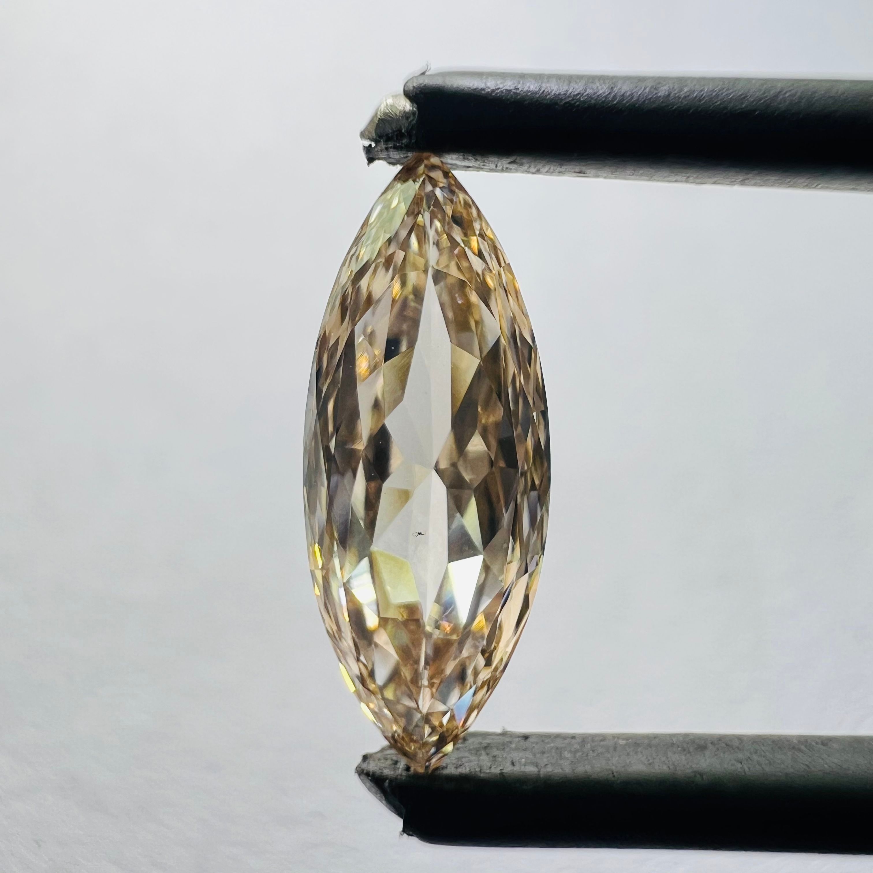 0.98 CT Orange MARQUISE
