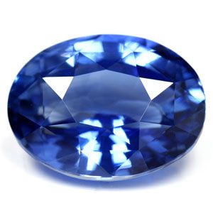 Szafir 10,04 ct, niebieski, szlif owalny