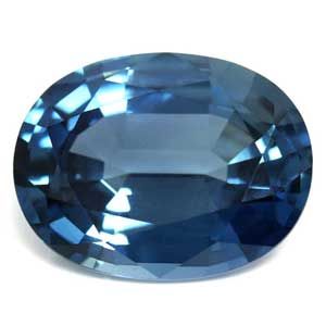 Szafir 4,88 ct, niebieski, szlif owalny
