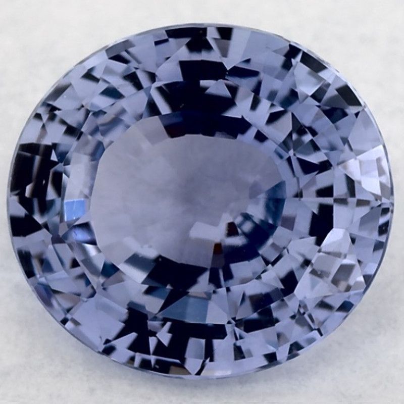 Szafir 3,34 ct, niebieski, szlif owalny