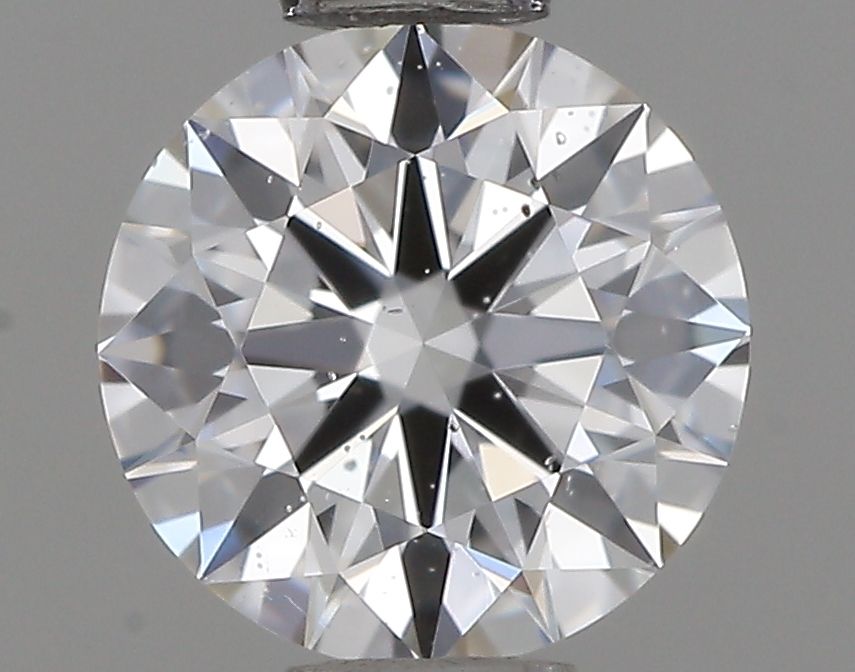 Diamant Rond 0.52 ct - Couleur D - Pureté SI2