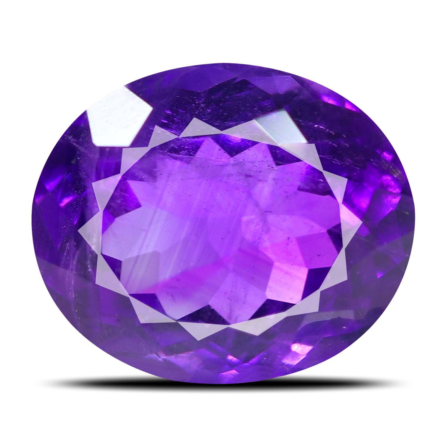 AMETHYST FACETED 11.27ct VIOLET MI REST_OF_AFRICA NONE