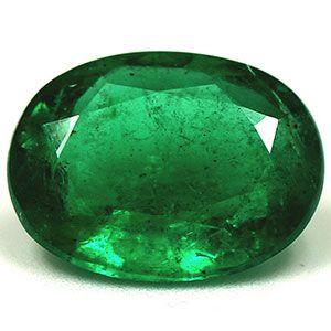 Szmaragd 3,18 ct, zielony, szlif owalny