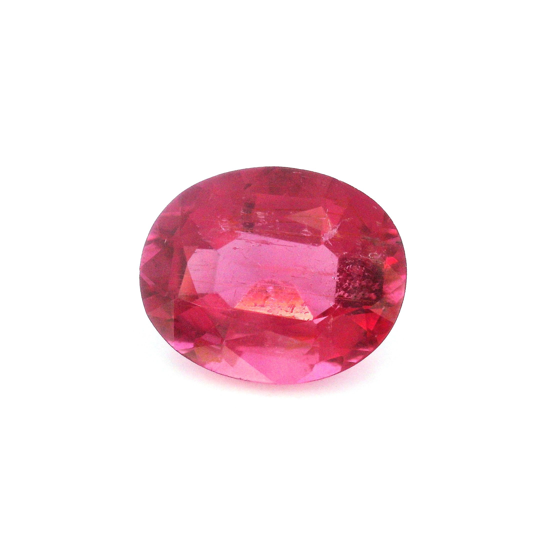 Turmalin 4,73 ct, różowy, szlif owalny