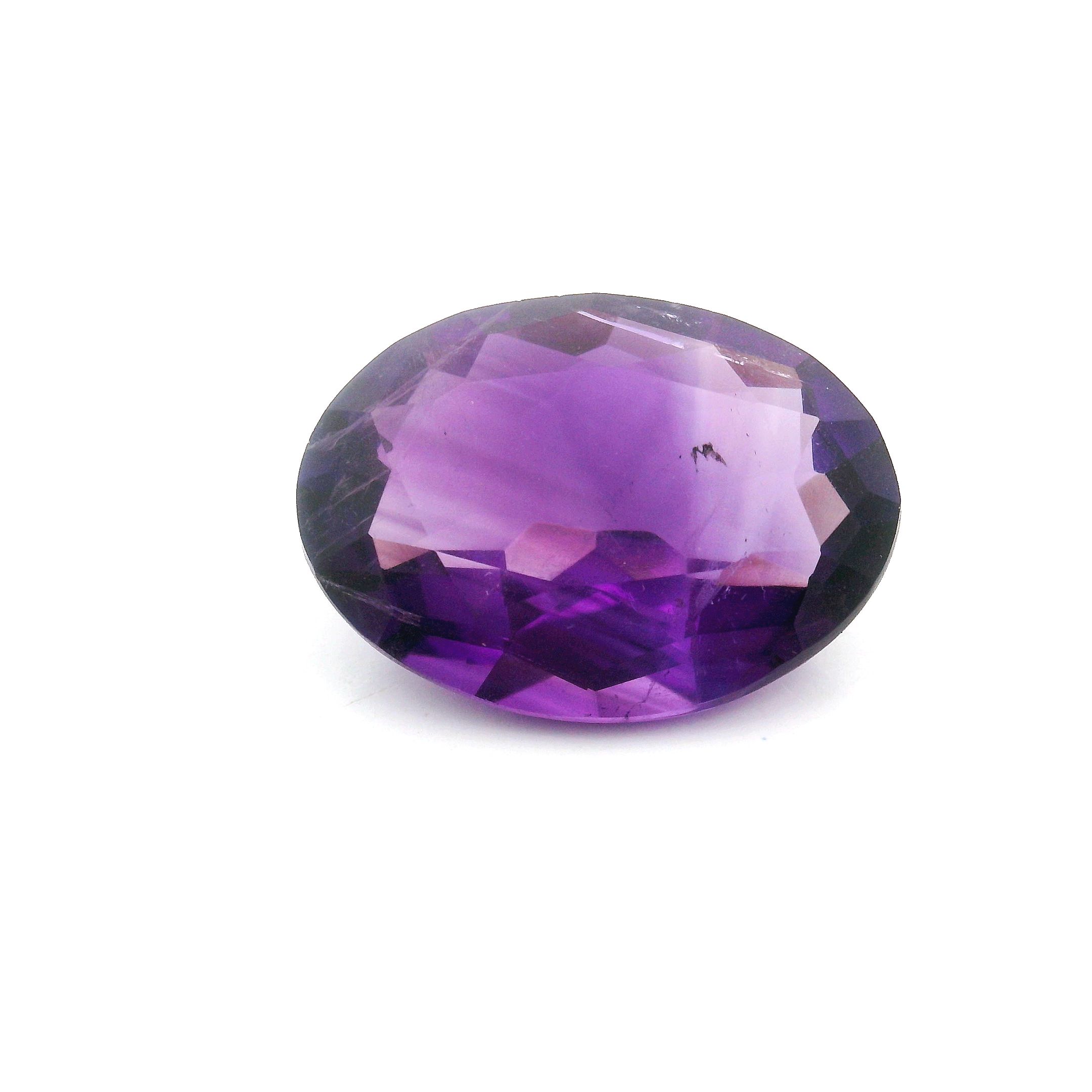 6.88 ct Oval amethyst