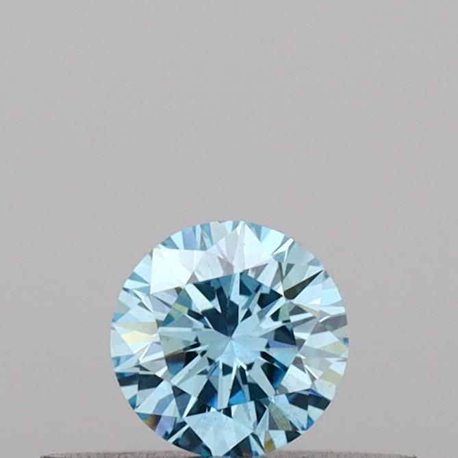 0.19 CT Fancy Vivid Blue ROUND