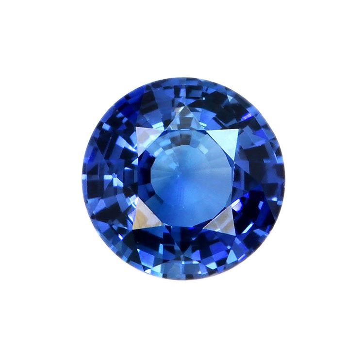 SAPPHIRE FACETED 0.86ct BLUE Blue EC SRILANKA HEATED