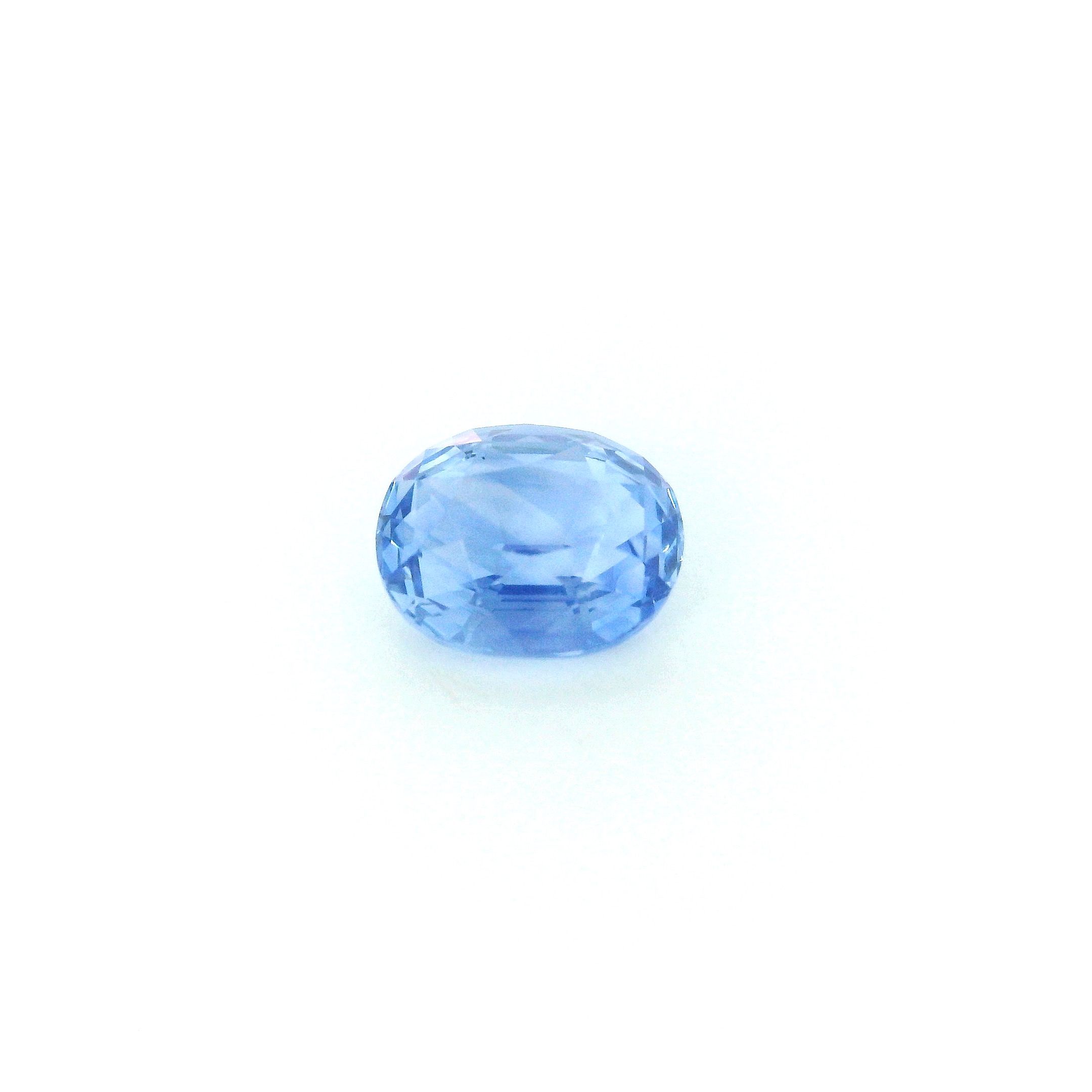 Szafir 1,44 ct, niebieski, szlif owalny
