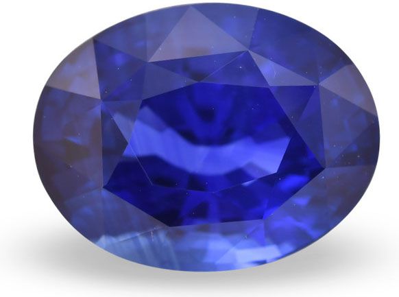 Szafir 5,67 ct, niebieski, szlif owalny
