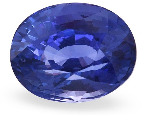 Szafir 9,28 ct, niebieski, szlif owalny