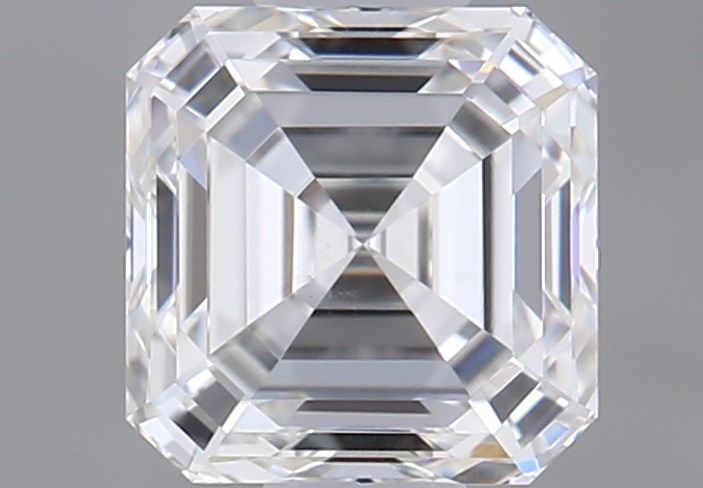 Prírodný diamant štvorcový emerald,... Prírodný diamant štvorcový emerald,...