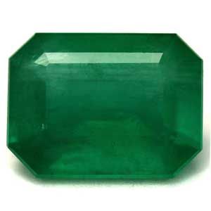 Szmaragd 2,96 ct, zielony, szlif szmaragdowy