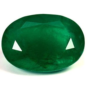 Szmaragd 10,85 ct, zielony, szlif owalny