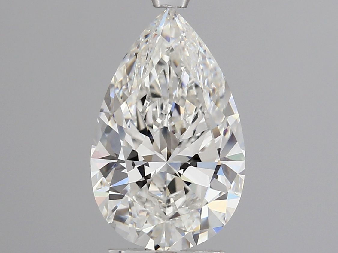 2.54 Carat F VVS2 Pear Lab Diamond