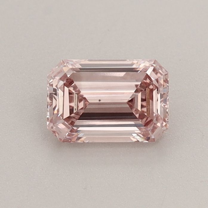 0.54 CT Fancy Intense Brownish Pink EMERALD