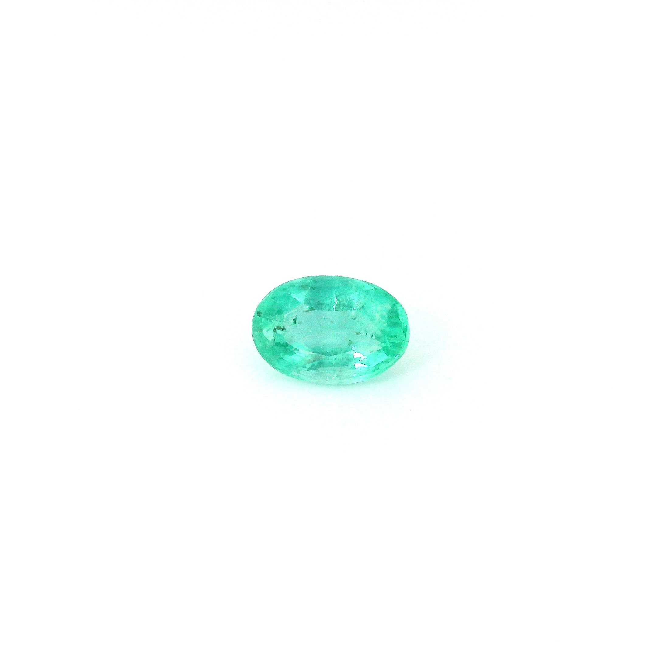 0.53 ct Oval emerald