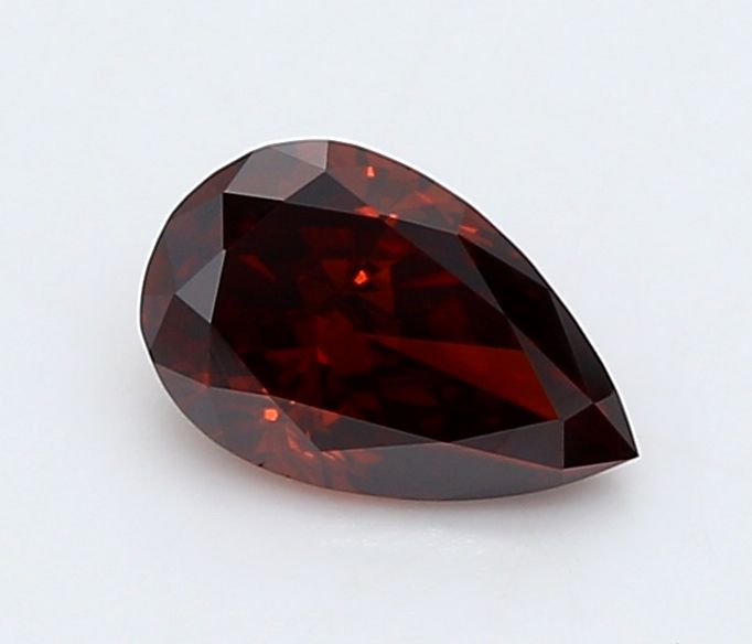 0.32 CT Fancy Deep Orange PEAR