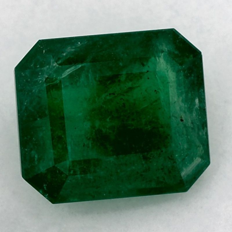 Szmaragd 4,59 ct, zielony, szlif ośmiokątny