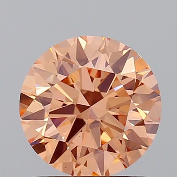1.06 CT Fancy Vivid Orange ROUND