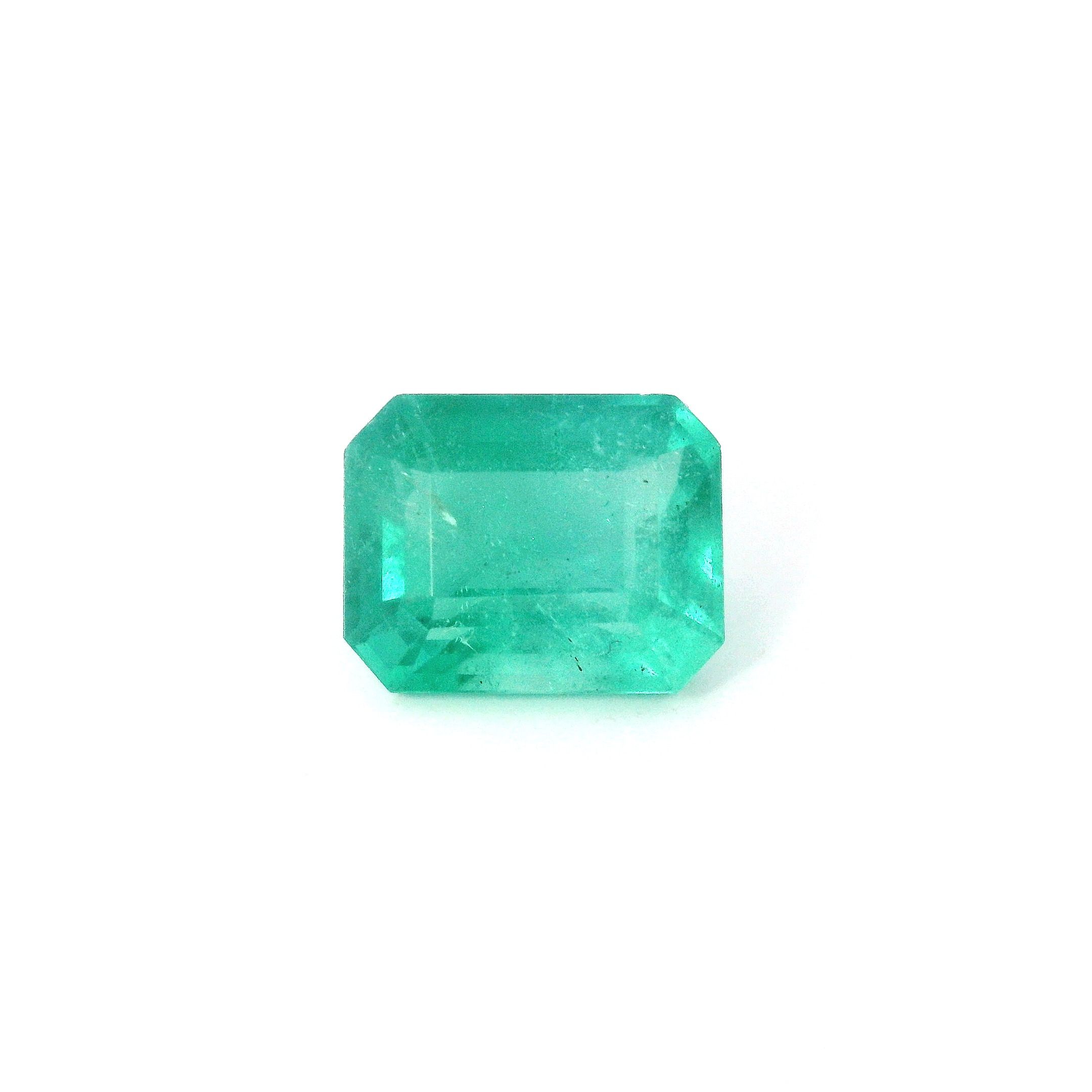 2.31 ct Octagonal emerald