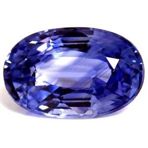 Szafir 1,57 ct, niebieski, szlif owalny