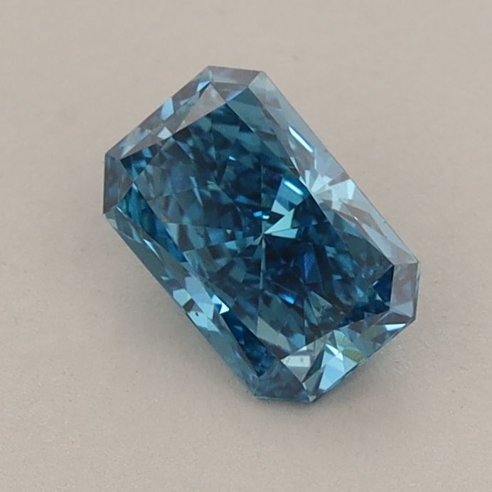 0.68 CT Fancy Vivid Blue RADIANT