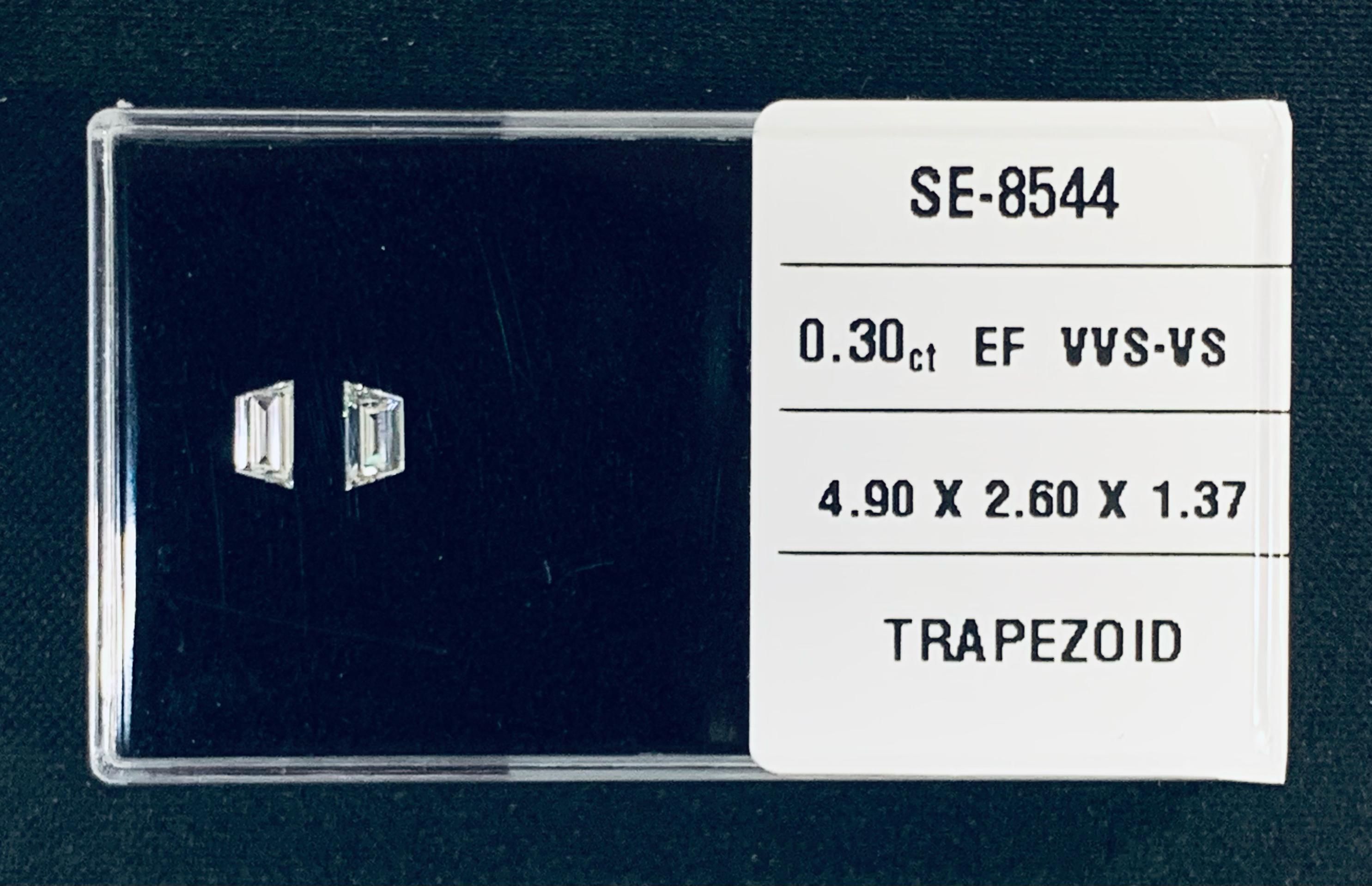 Prírodný diamant trapezoid,...