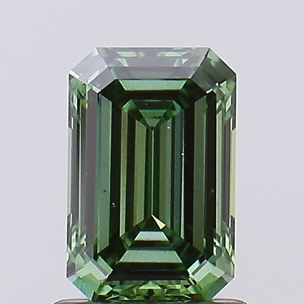 1.07 CT Fancy Vivid Green EMERALD