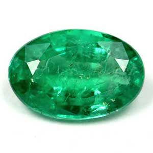 Szmaragd 1,67 ct, zielony, szlif owalny