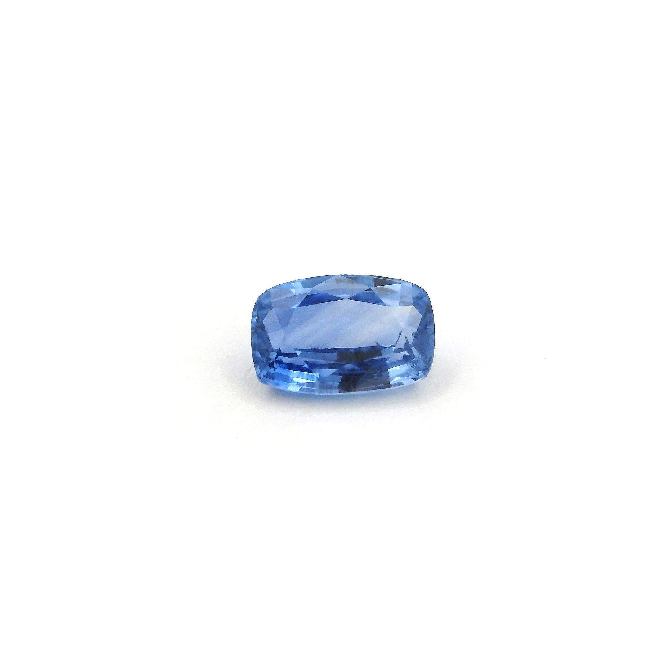 Szafir 1,04 ct, niebieski, szlif cushion