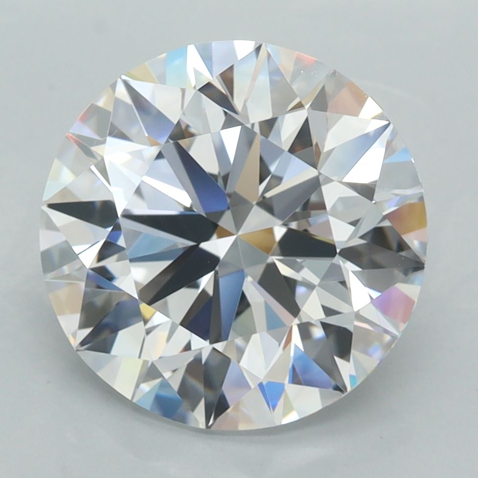 5.04 Carat Round D Color FL Clarity Lab Diamond (GCAL Certified)