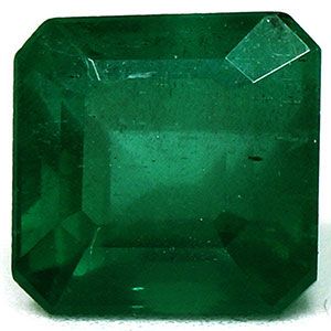 Szmaragd 2,11 ct, zielony, szlif szmaragdowy