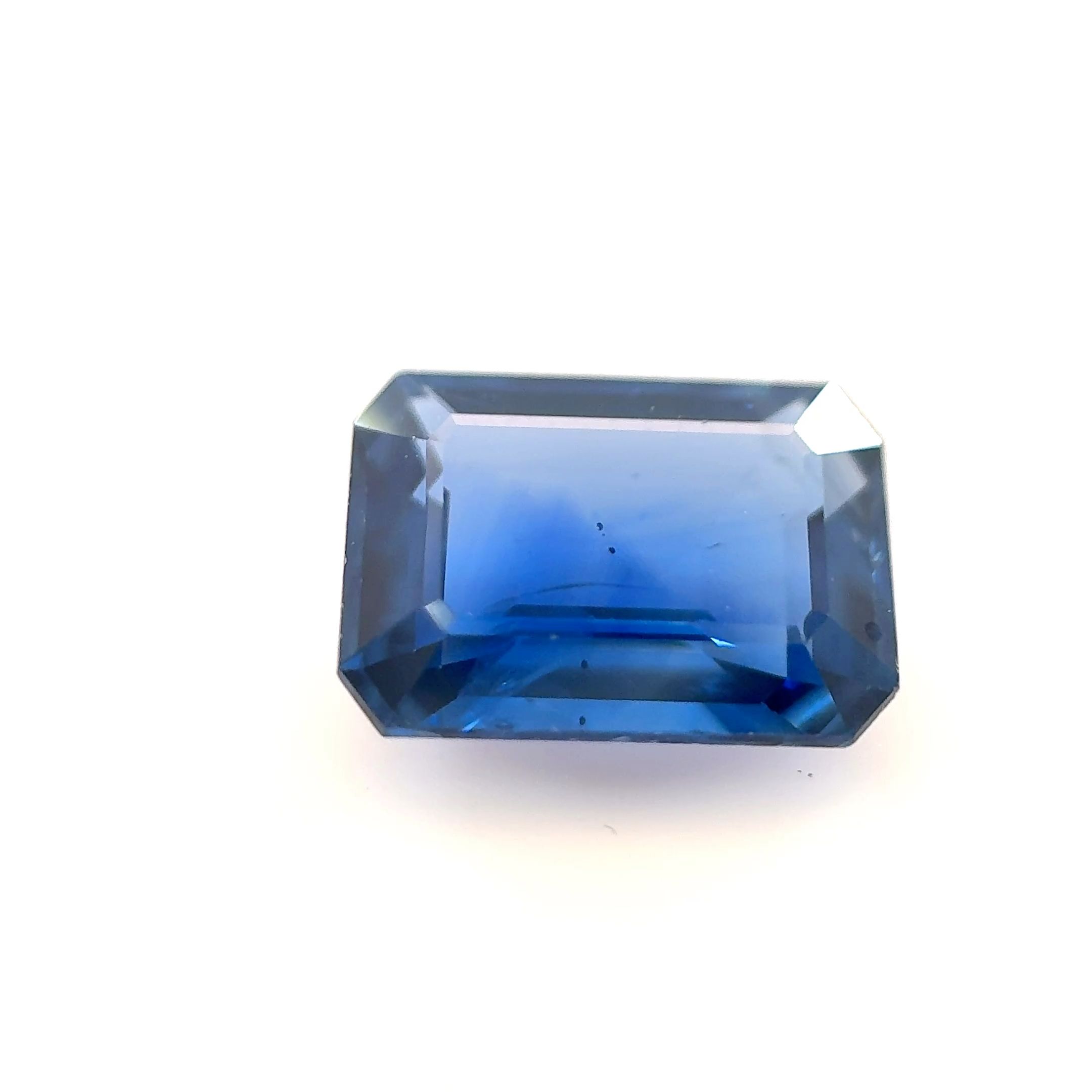 SAPPHIRE FACETED 1.42ct BLUE Medium EC THAILAND HEATED
