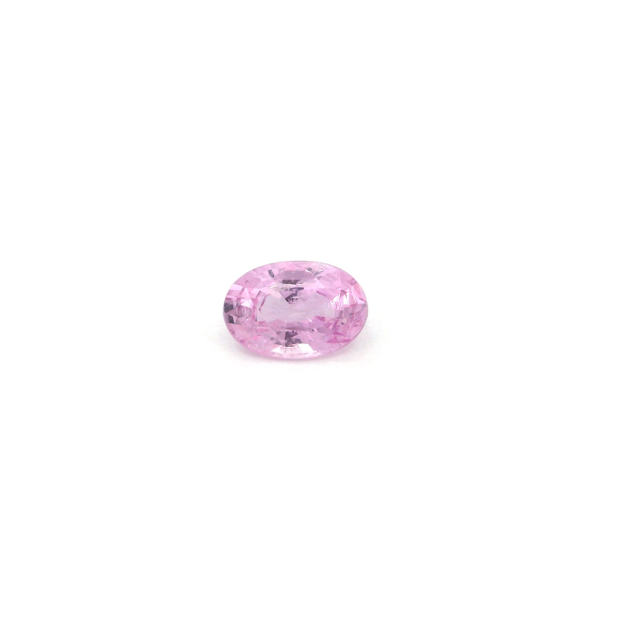 SAPPHIRE FACETED 0.64ct PINK Vivid EC MADAGASCAR HEATED