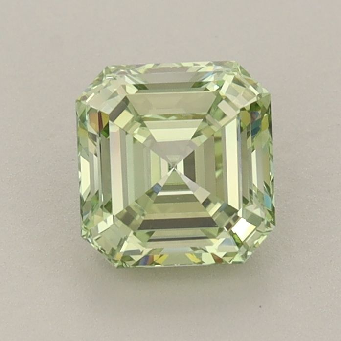 1.02 CT Fancy Intense Green SQUARE EMERALD