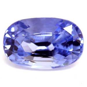 Szafir 3,34 ct, niebieski, szlif owalny