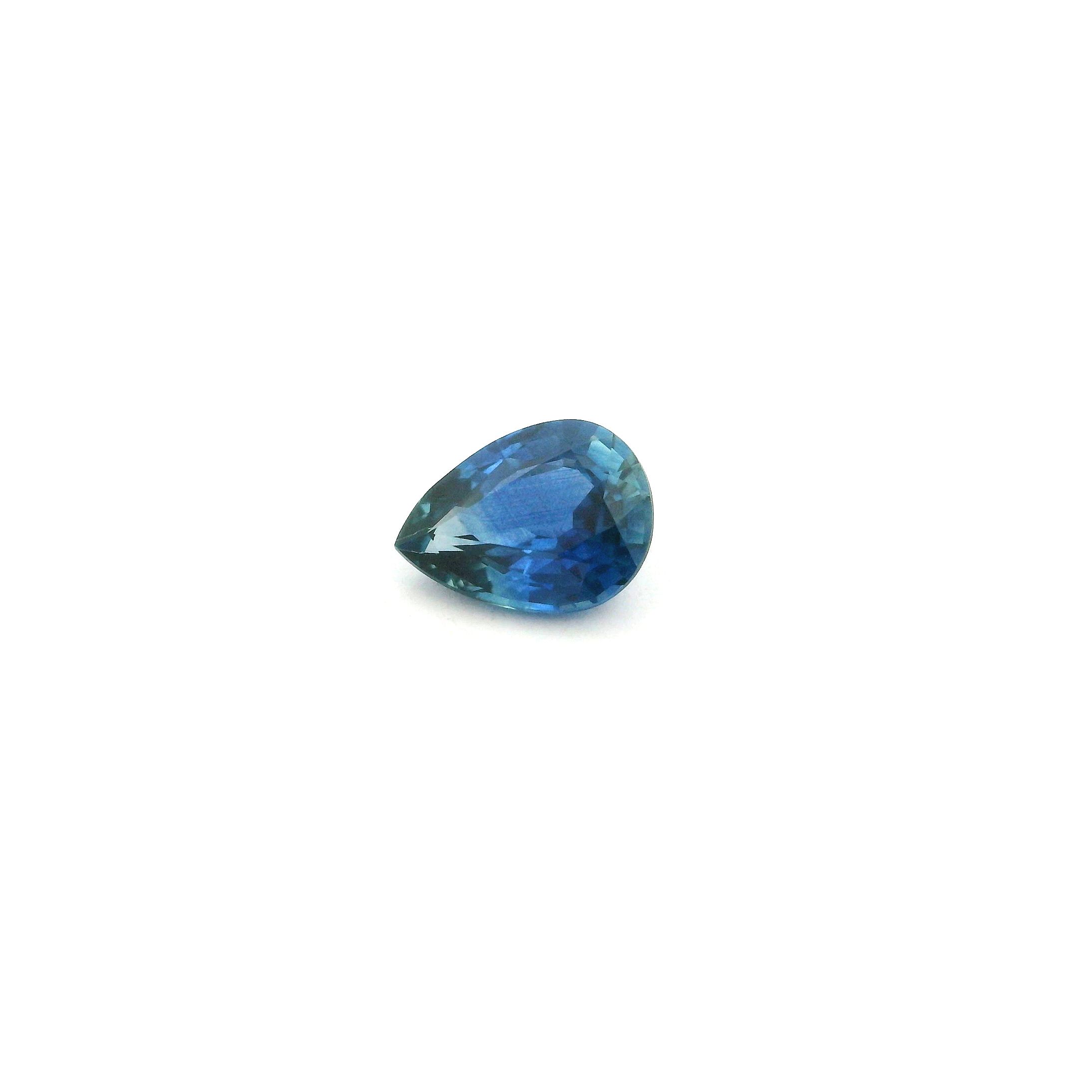 0.88 ct Pear sapphire